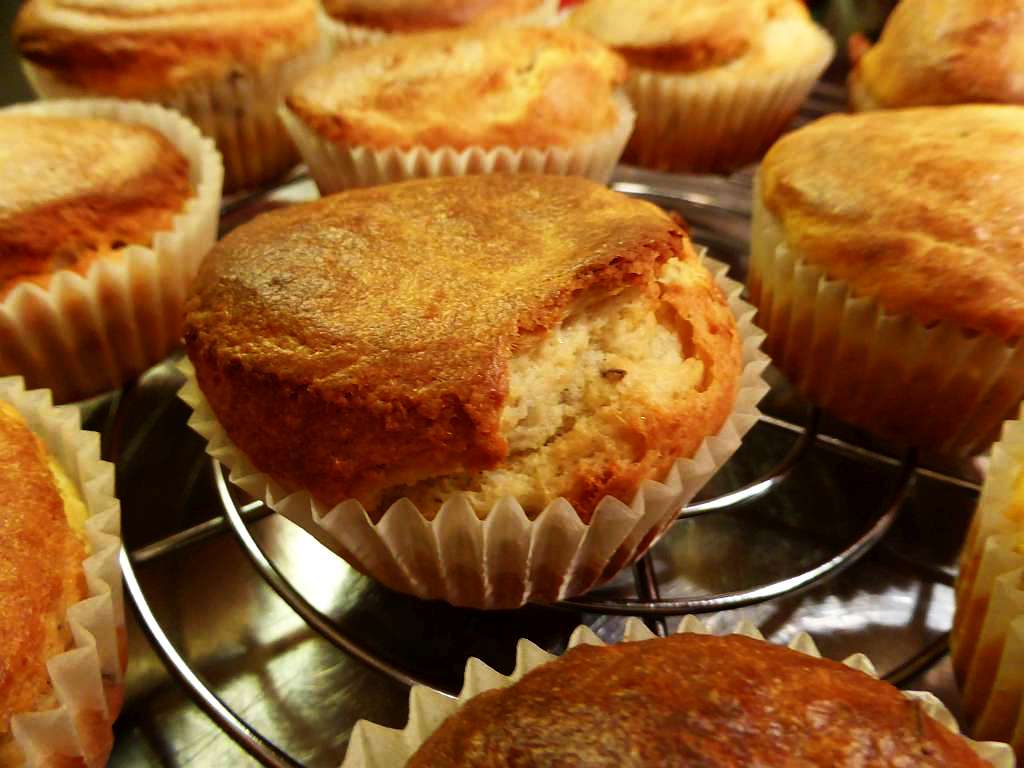 Käsefondue - Muffins