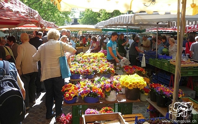 Markt in Lörrach