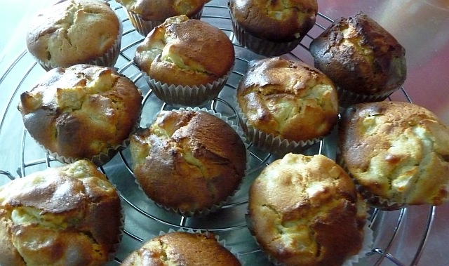 Gorgonzola - Birnen - Muffins