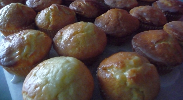 Ananas Wasabi Muffins