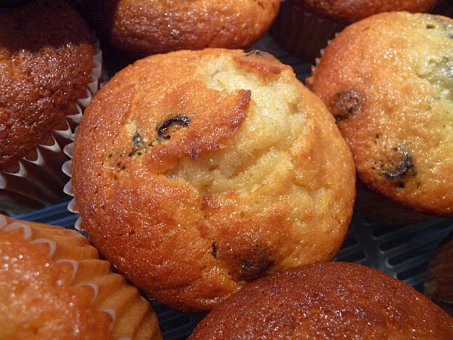 Cranberry - Marzipan - Muffins