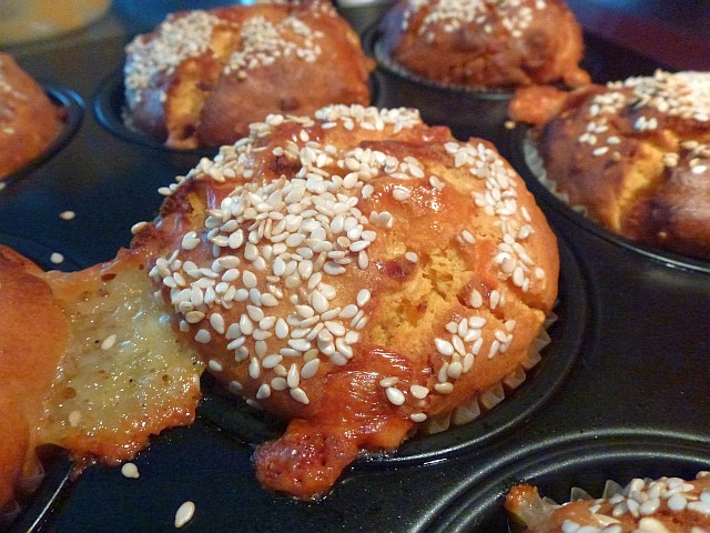 Suki Yaki - Raclette Muffins • สุกียากี้ ชีส มัฟฟิน