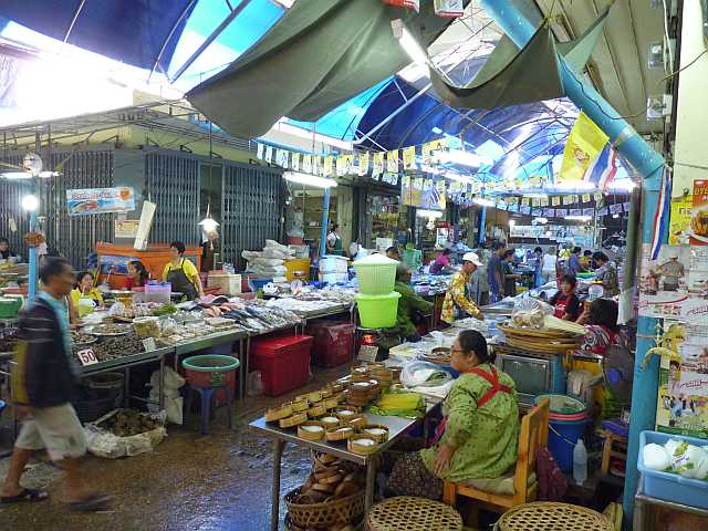 Chatchai Market in Hua Hin, Thailand