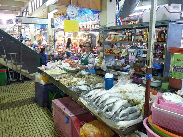Chatchai Market in Hua Hin, Thailand