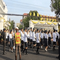 เฝ้าในหลวง 86 พรรษา • รับเสด็จ, หัวหิน