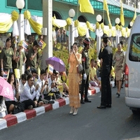 เฝ้าในหลวง 86 พรรษา • รับเสด็จ, หัวหิน