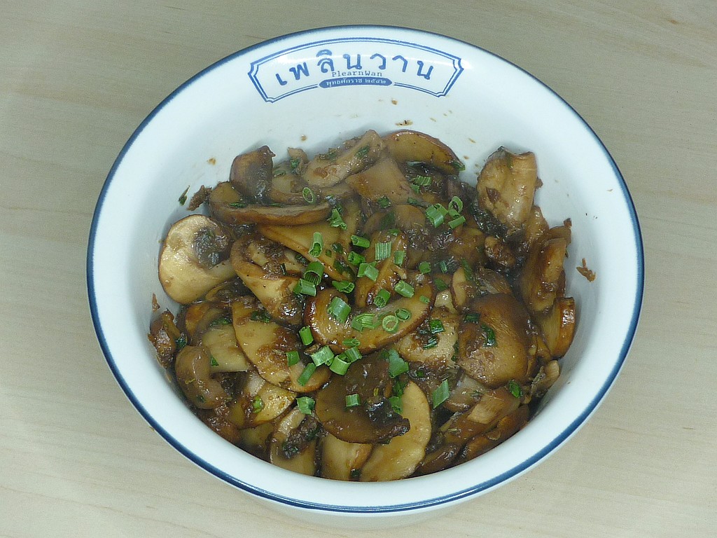 Gebratene Champignons