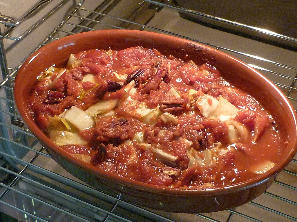 Chicoréegemüse süss - sauer