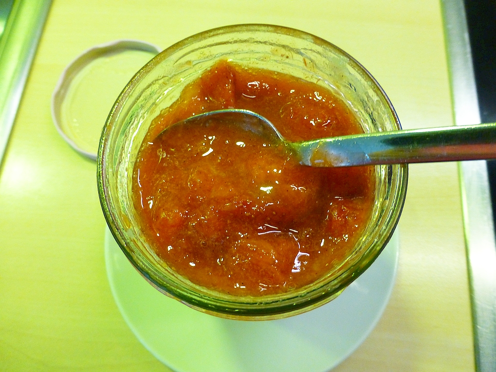 Erdbeer - Rhabarber - Confiture