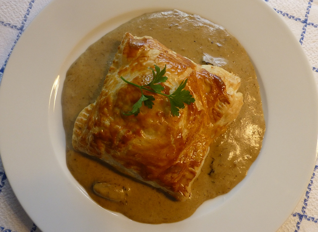 Frühstücksei nach Wellington Art