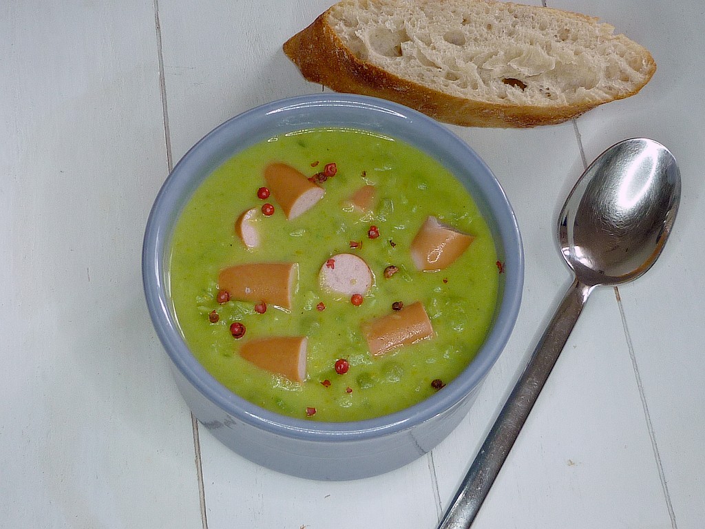 Erbsensuppe nach Grossmutters Rezept