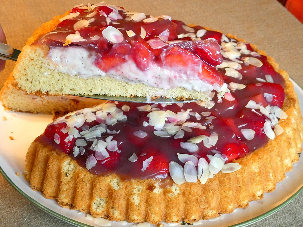 Erdbeertorte