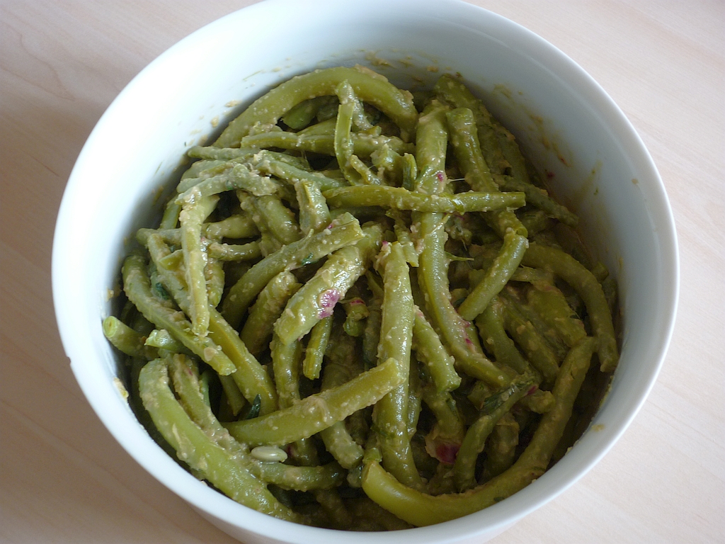Grüne Bohnen Salat