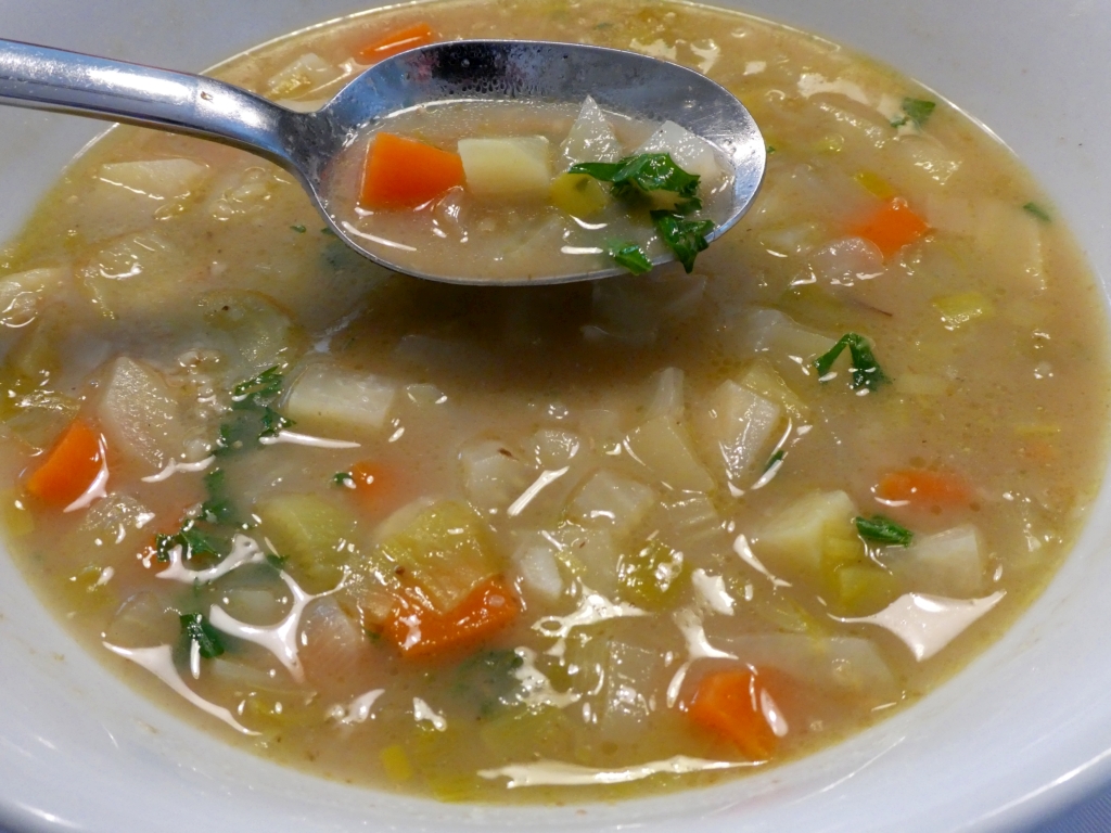 Grünkernsuppe