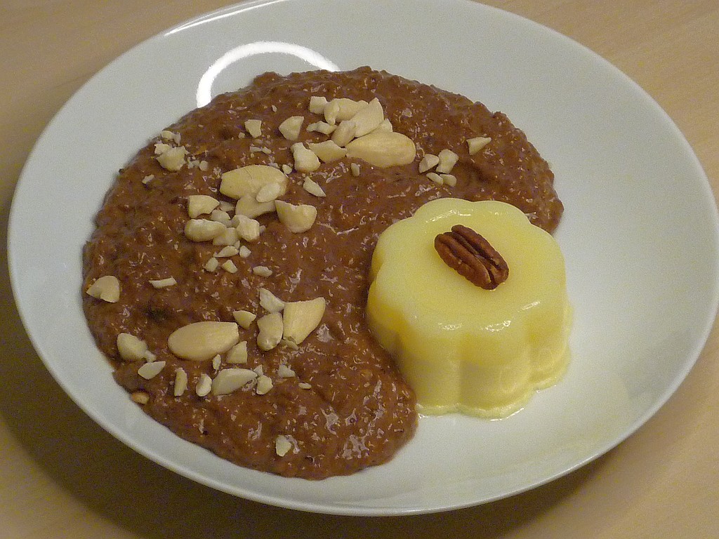 Haferbrei Affogato