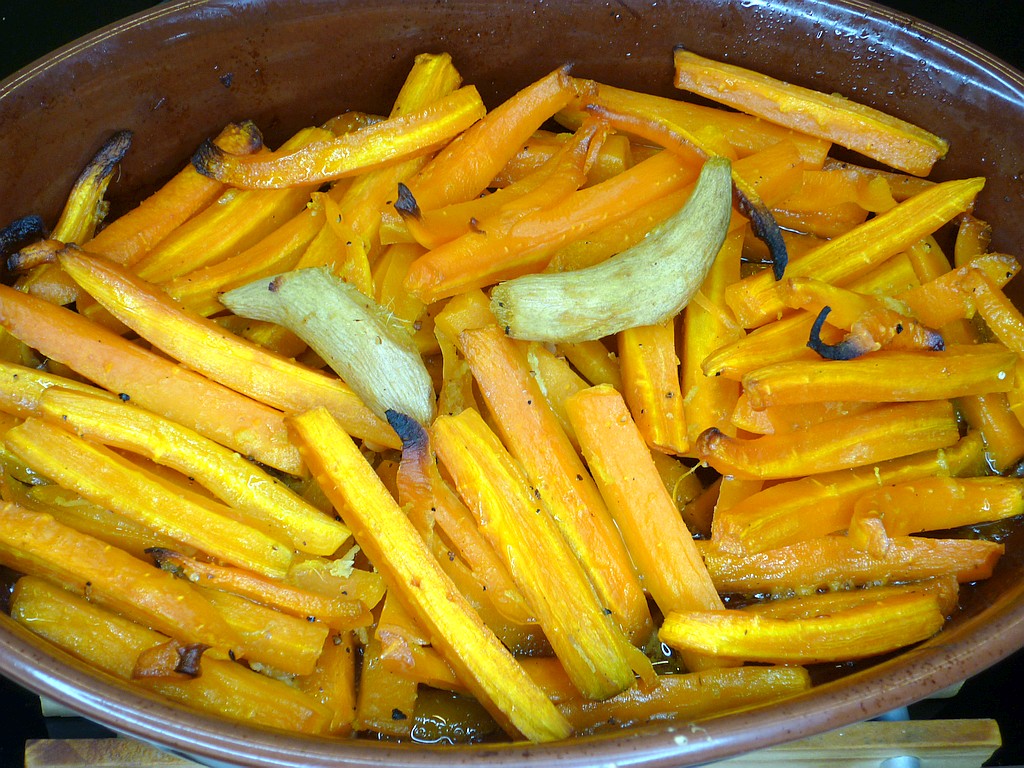 Karotten aus dem Ofen