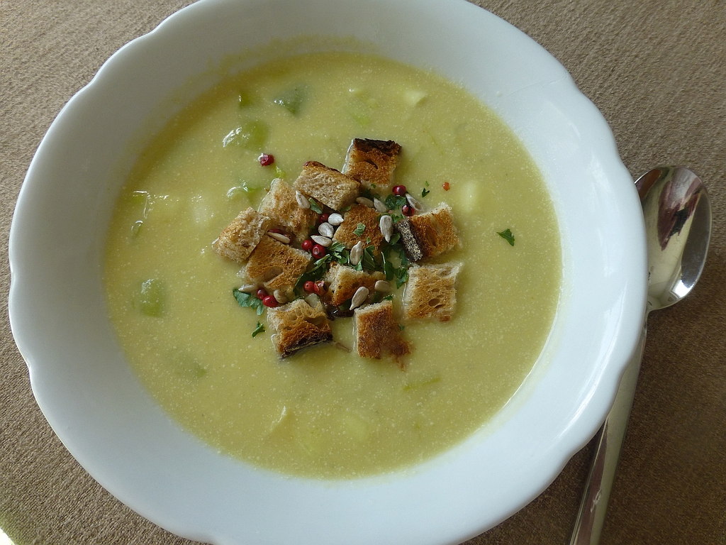 Lauchcrèmesuppe
