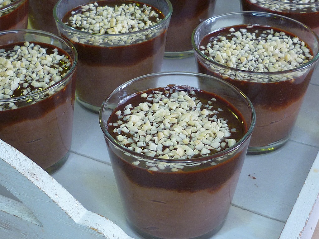 Panna Cotta Crema Irlandese con Salsa al cioccolato