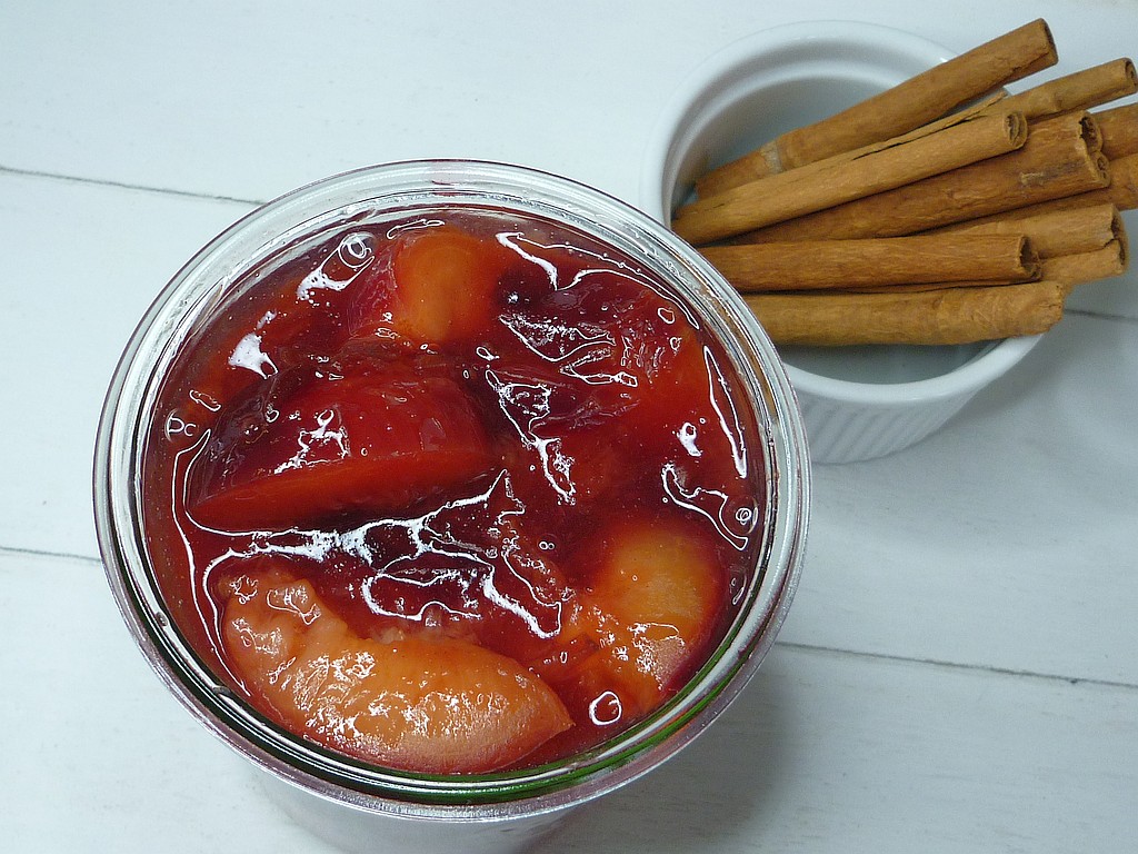 Pflaumenkompott