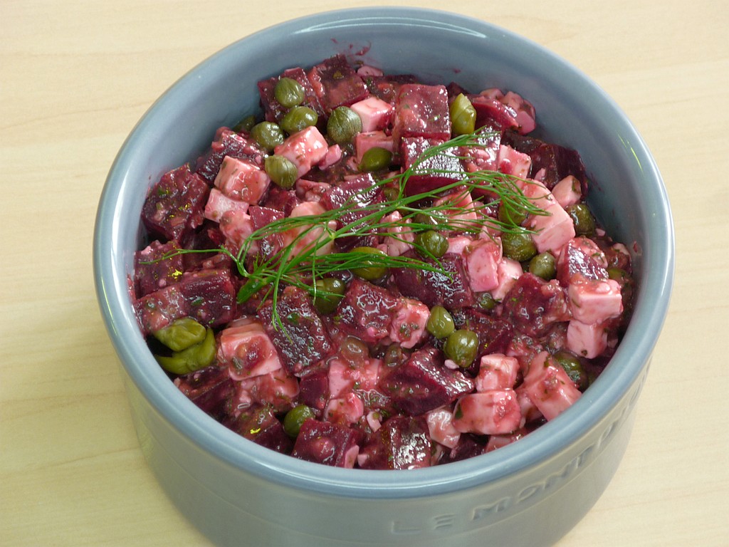 Rote Bete Salat mit Feta