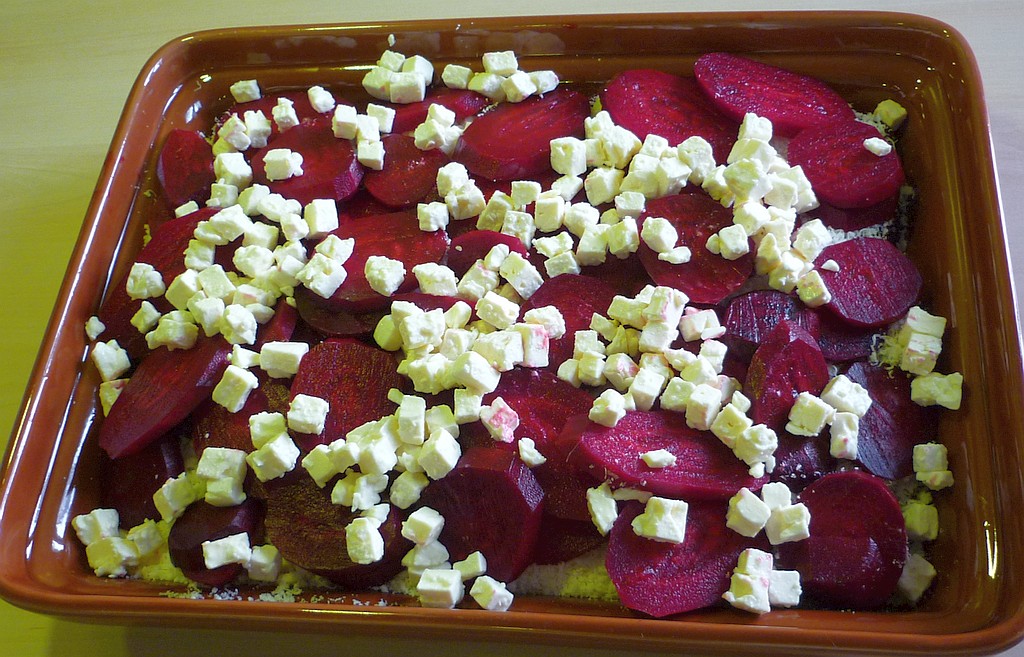 Rote Beete Gratin