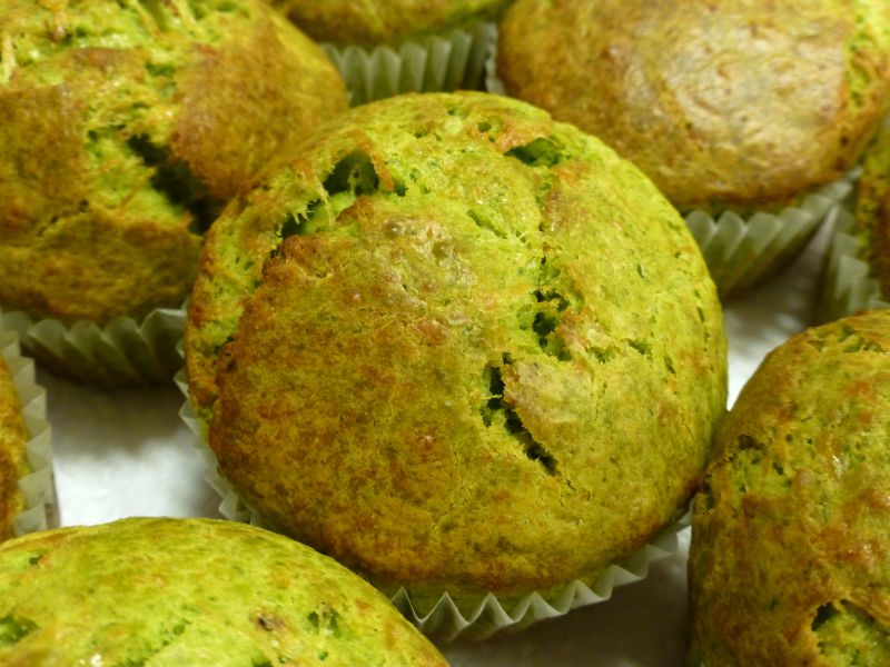 Rezepte aus dem Kochlabor Changpuak&amp;#39;s .:. Rucola - Gruyère - Muffins