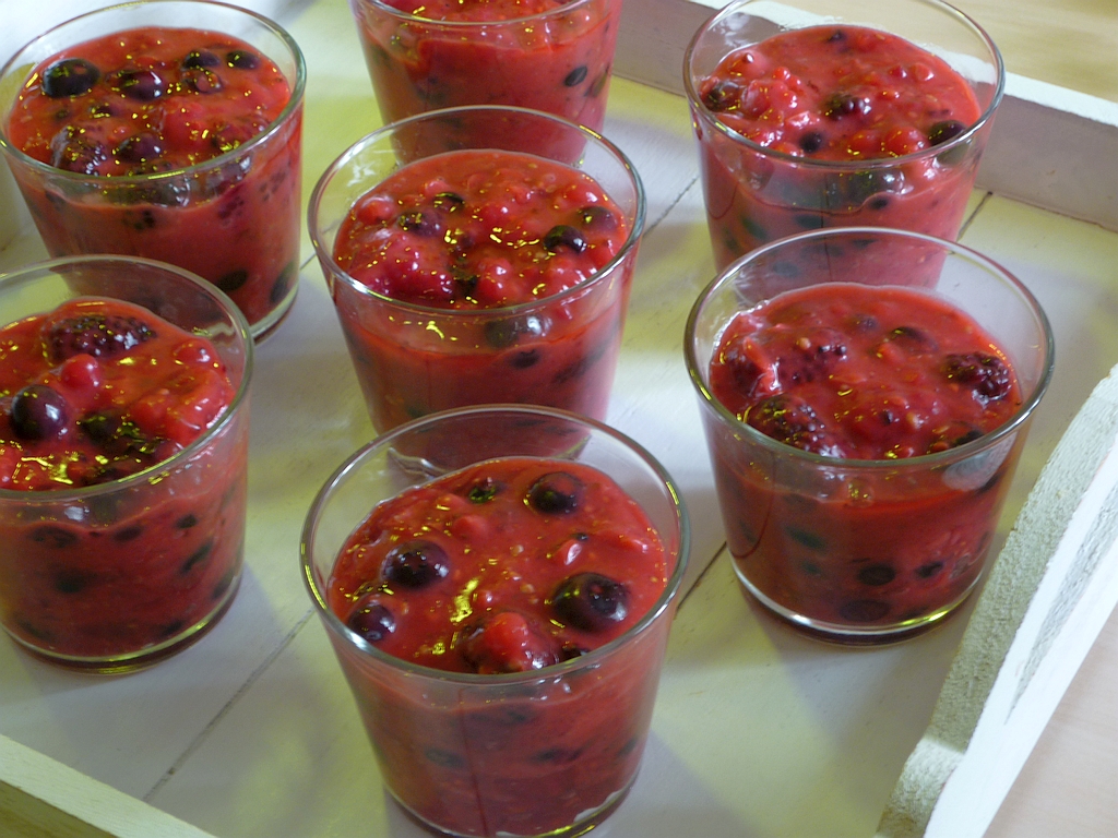 Schnelle Rote Grütze