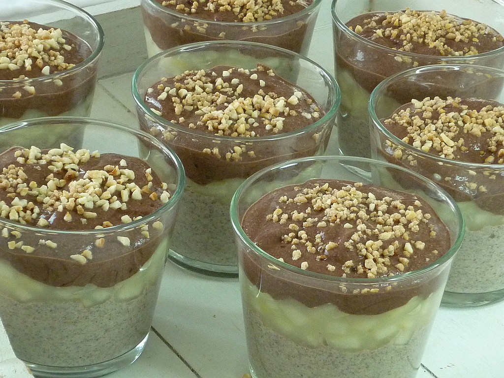 Seidentofucrème à la Birne Helene