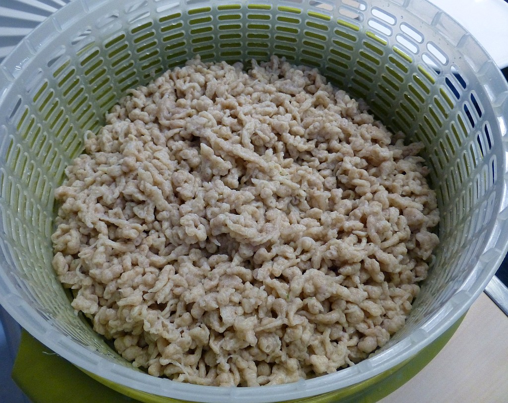 Spätzli mit Dinkelmehl