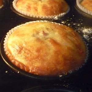 Tartelettes aux poires et lardons - Step by Step