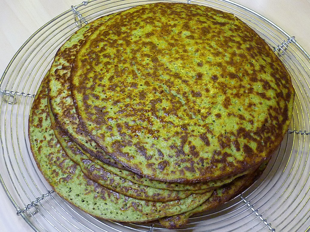 Zucchini Wraps aka Omelettes
