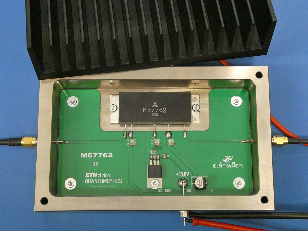VHF Power Amplifier with the M57762