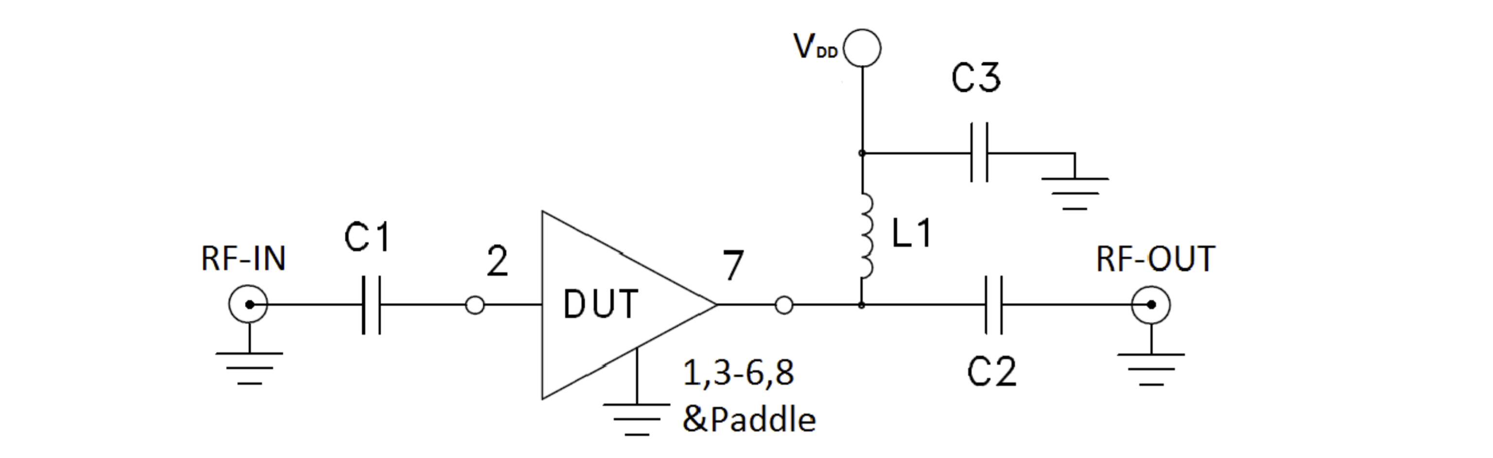 PHA-202+ Recommended Application Circuit