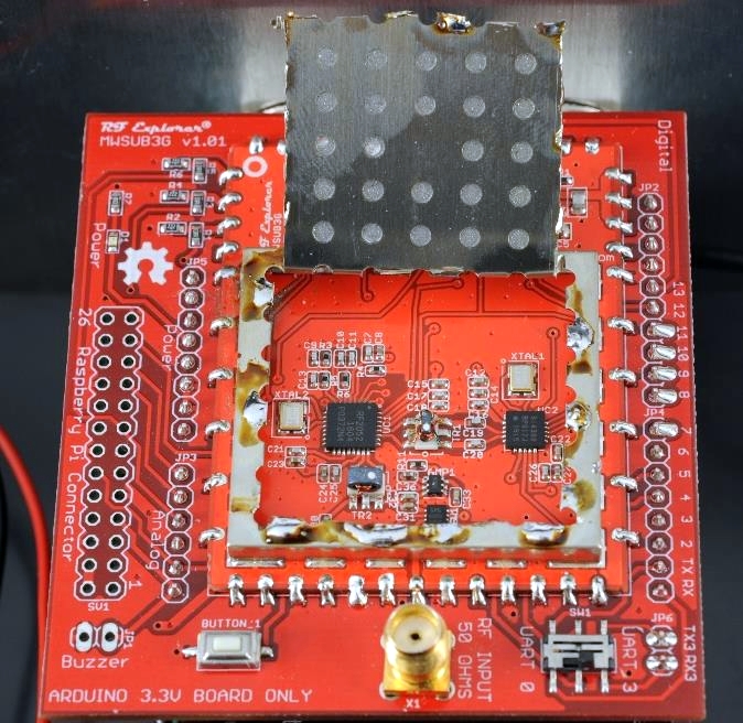 Inside the RF Explorer 3G+