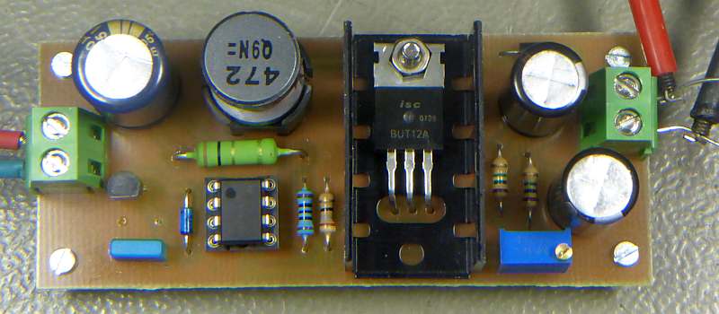 High Voltage Power Supply for Geiger Tubes