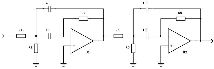 active Bessel Bandpass