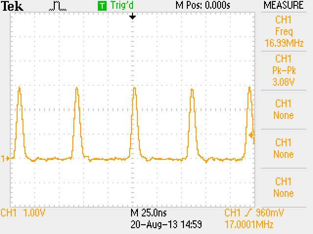 17 GHz Prescaler :1000