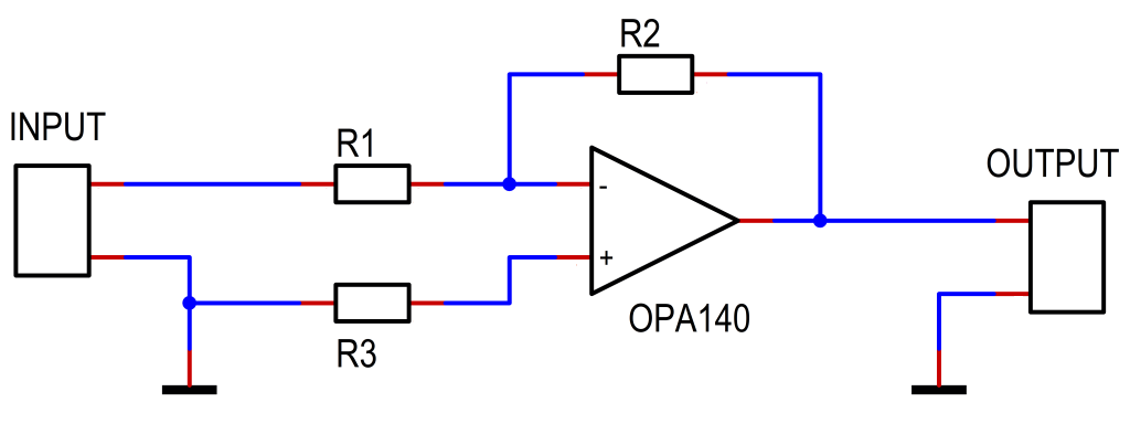 investing amplifier resistor calculator software