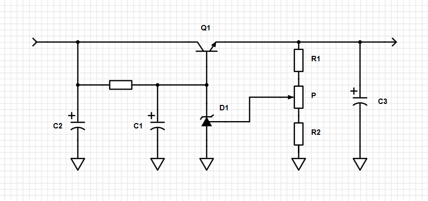 Schematics Linear power Supply with an LM413