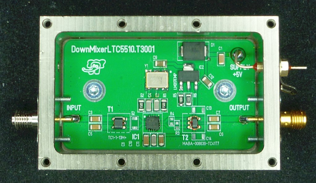 DownConverter for SDR, Callisto using the LTC5510