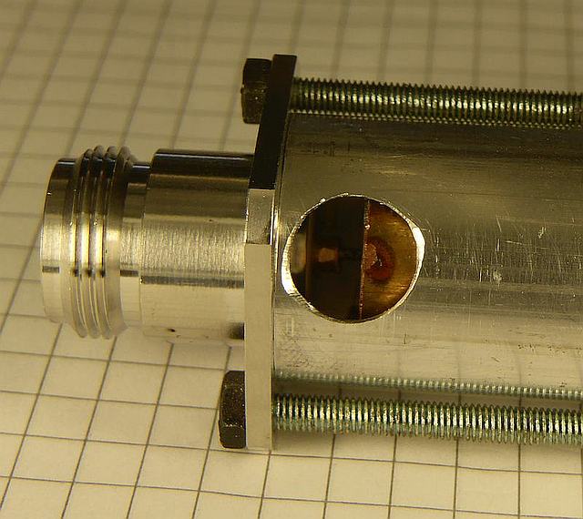 Stepped Impedance Coaxial Lowpass Filter - Assembly