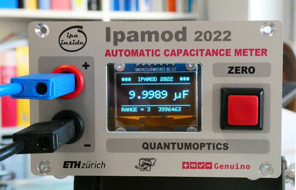Arduino Automatic Capacitance Meter