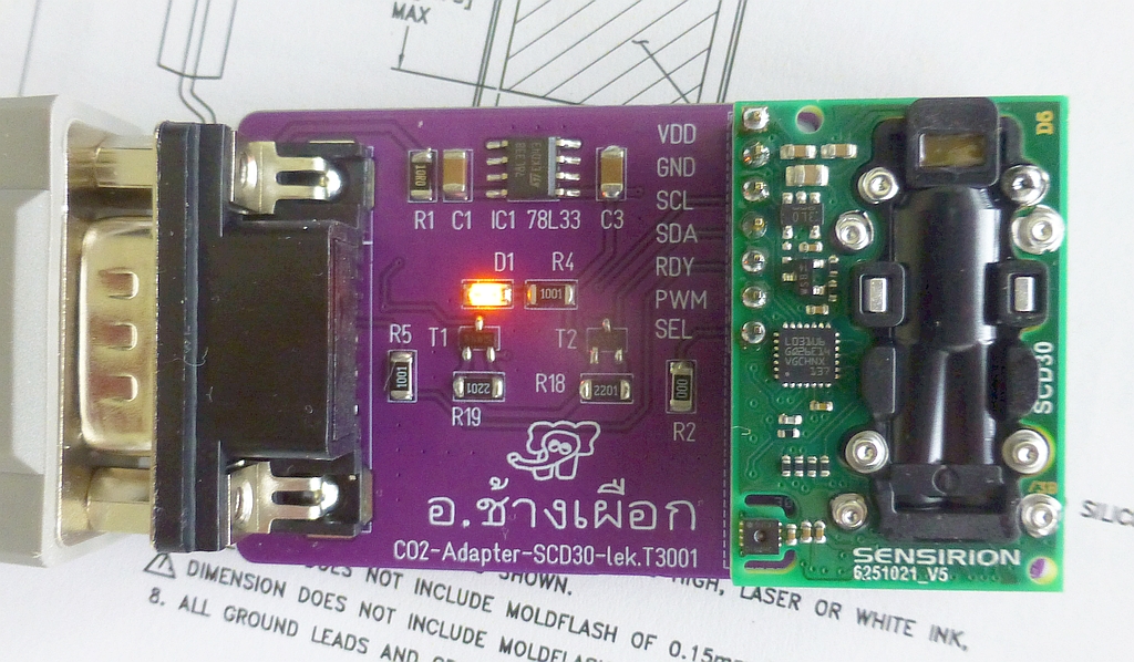 CO2 Sensor SCD30