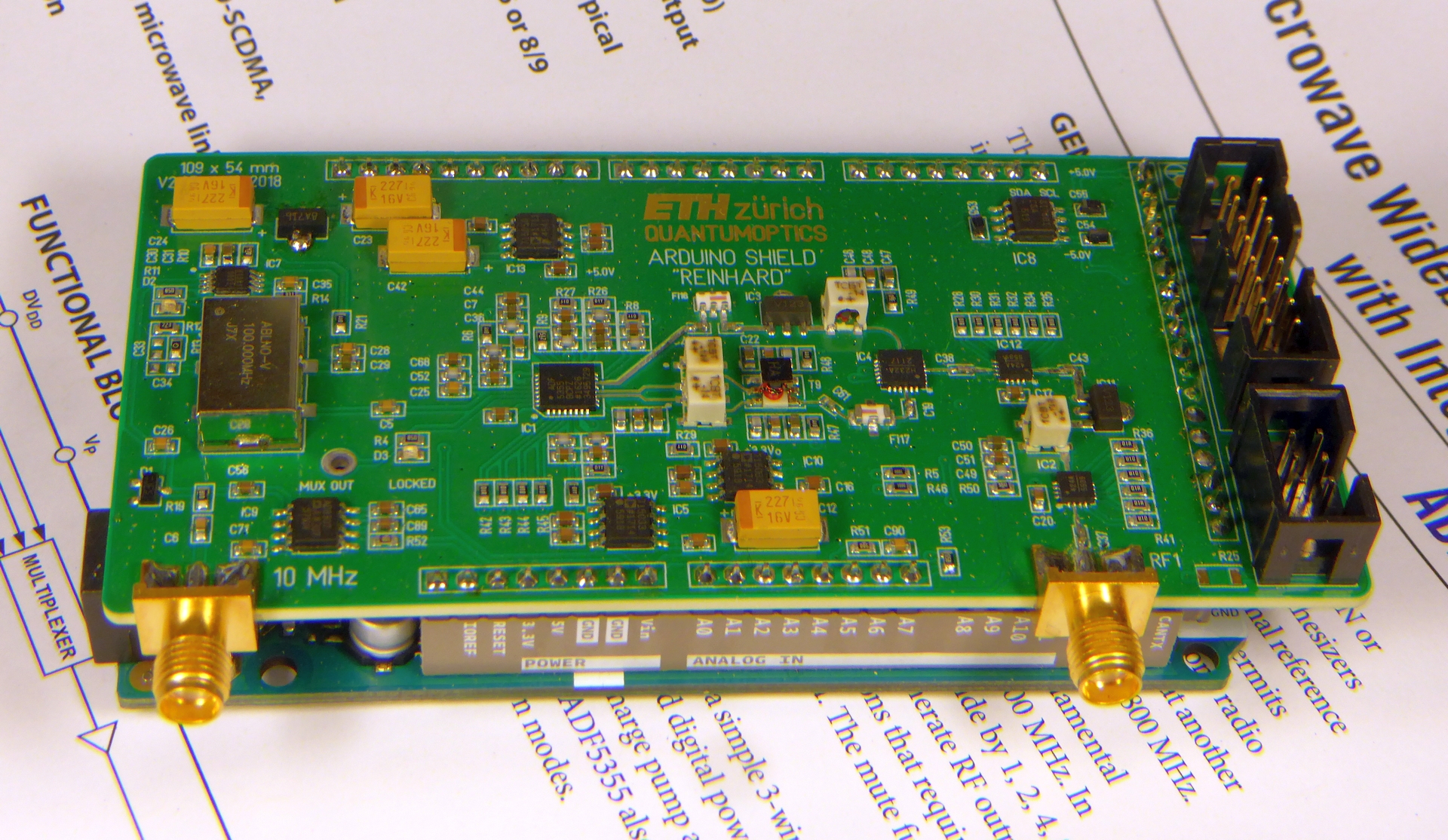 HMC424 DC-13 GHz Digitally Controlled Attenuator 31.5 dB 0.5dB RF Attenuator 