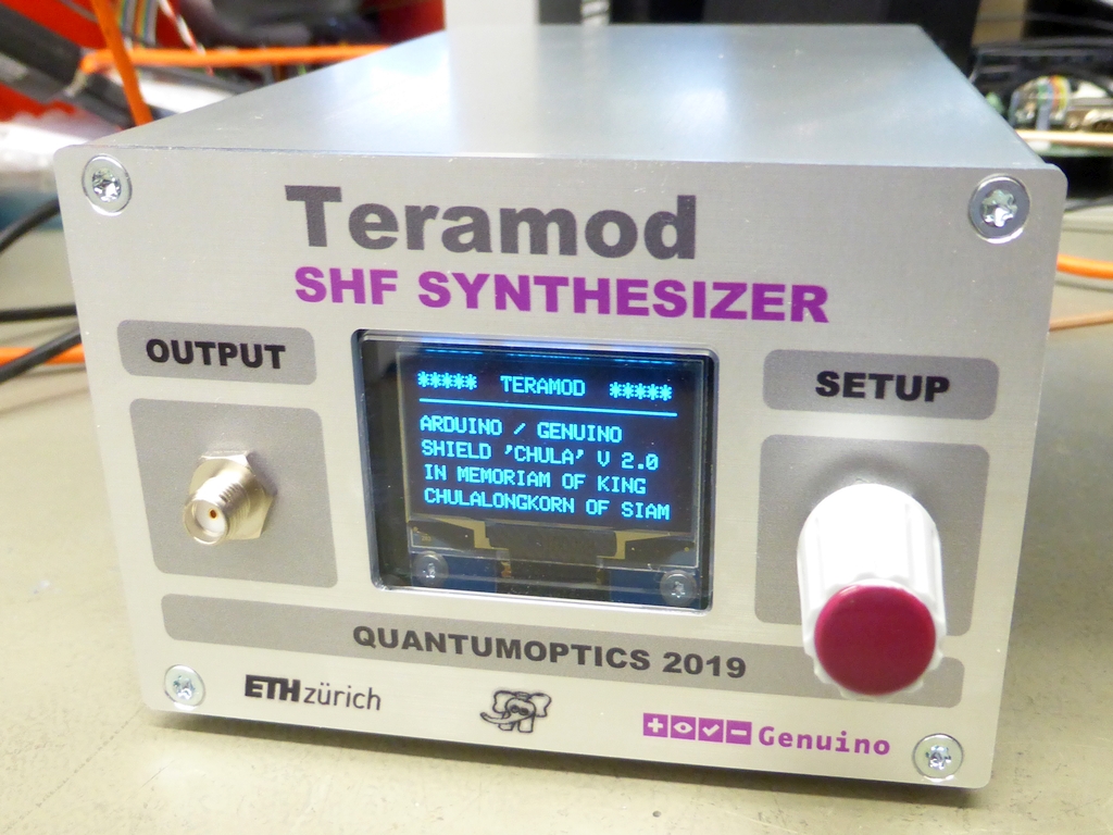 Front view of the Synthesiser 'Teramod'